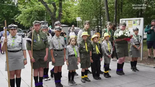 Uroczyste obchody wybuchu Powstania Warszawskiego w Bełchatowie