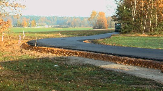 W Kamieńsku piękne widoki i piękne drogi