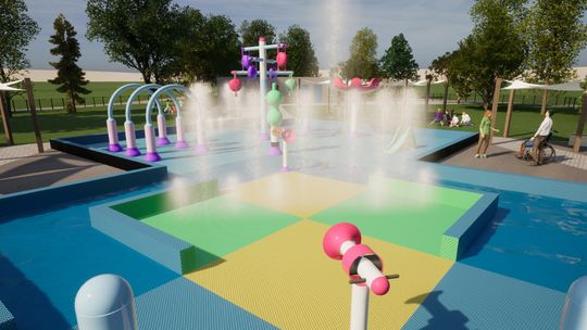 Wodny plac zabaw w Bełchatowie coraz bliżej. Miasto szuka wykonawcy