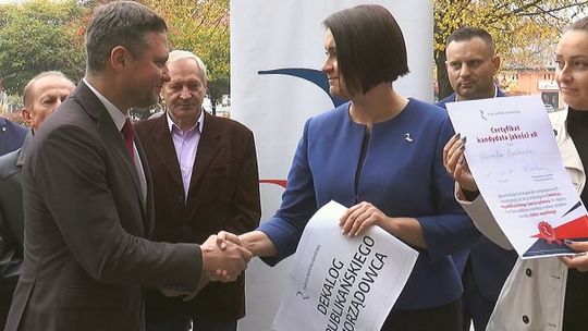 Wójt Kamil Ładziak z coraz większym poparciem