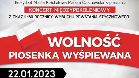 Wolność piosenką wyśpiewana. MCK zaprasza na koncert