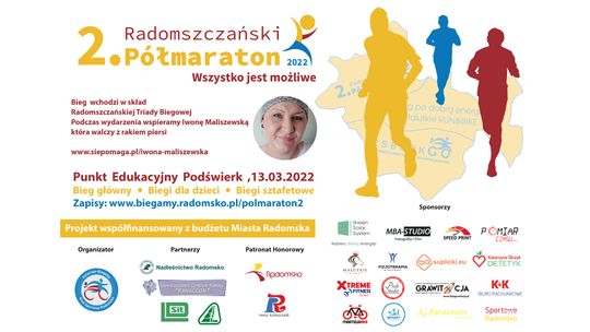 Wspólnie z KBKS zapraszamy na charytatywny 2. Radomszczański Półmaraton