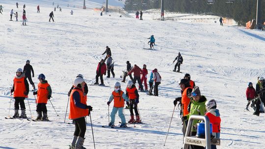 Wszystkie trasy na Górze Kamieńsk już dostępne dla narciarzy