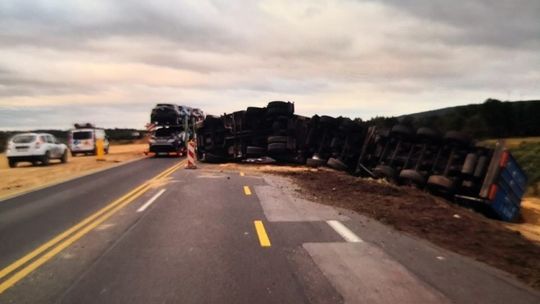 Wypadek na drodze DK1 Kamieńsk - Radomsko