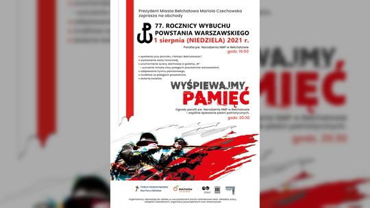 „Wyśpiewajmy Pamięć” – koncert ku czci Powstańców Warszawskich