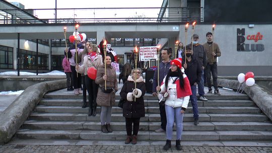 „Zależy nam na lepszej Polsce” Protest Stowarzyszenia Zjednoczonych dla Wolności