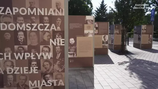 Zapraszamy do zwiedzania wystawy plenerowej pt. „Zapomniani Radomszczanie i ich wpływ na dzieje miasta"
