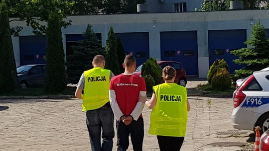 Zatrzymany za kradzież rozbójniczą