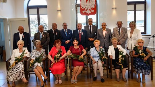 Złote gody w USC. Te pary zostały nagrodzone medalami