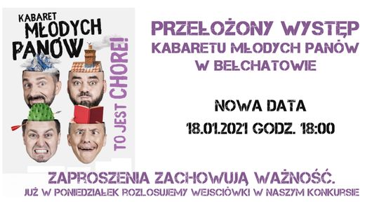 Zmiana daty kabaretu