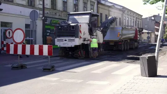 Zmiany w organizacji ruchu w centrum Radomska. Ruszyła przebudowa ul. Reymonta