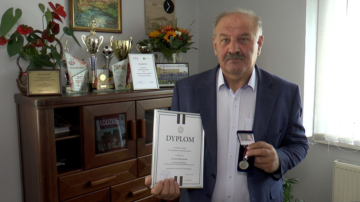 Jerzy Kotlewski Wójt na medal