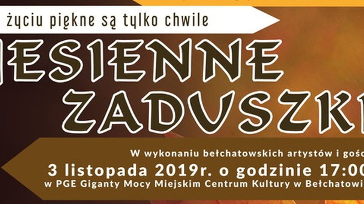 Koncert „W życiu piękne są tylko chwile”