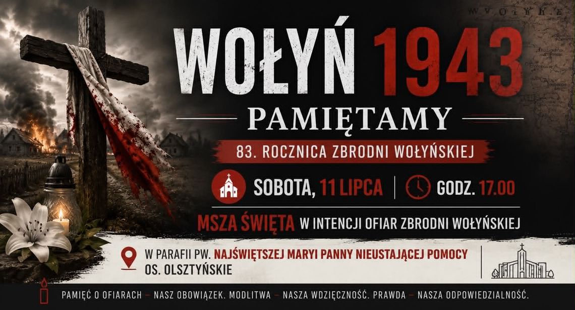 83 rocznica Zbrodni Wołyńskiej 83 rocznica Zbrodni Wołyńskiej