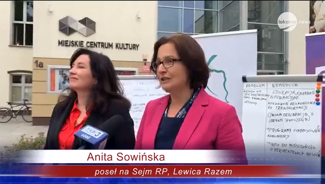Anita Sowińska pozostaje w LEWICY 