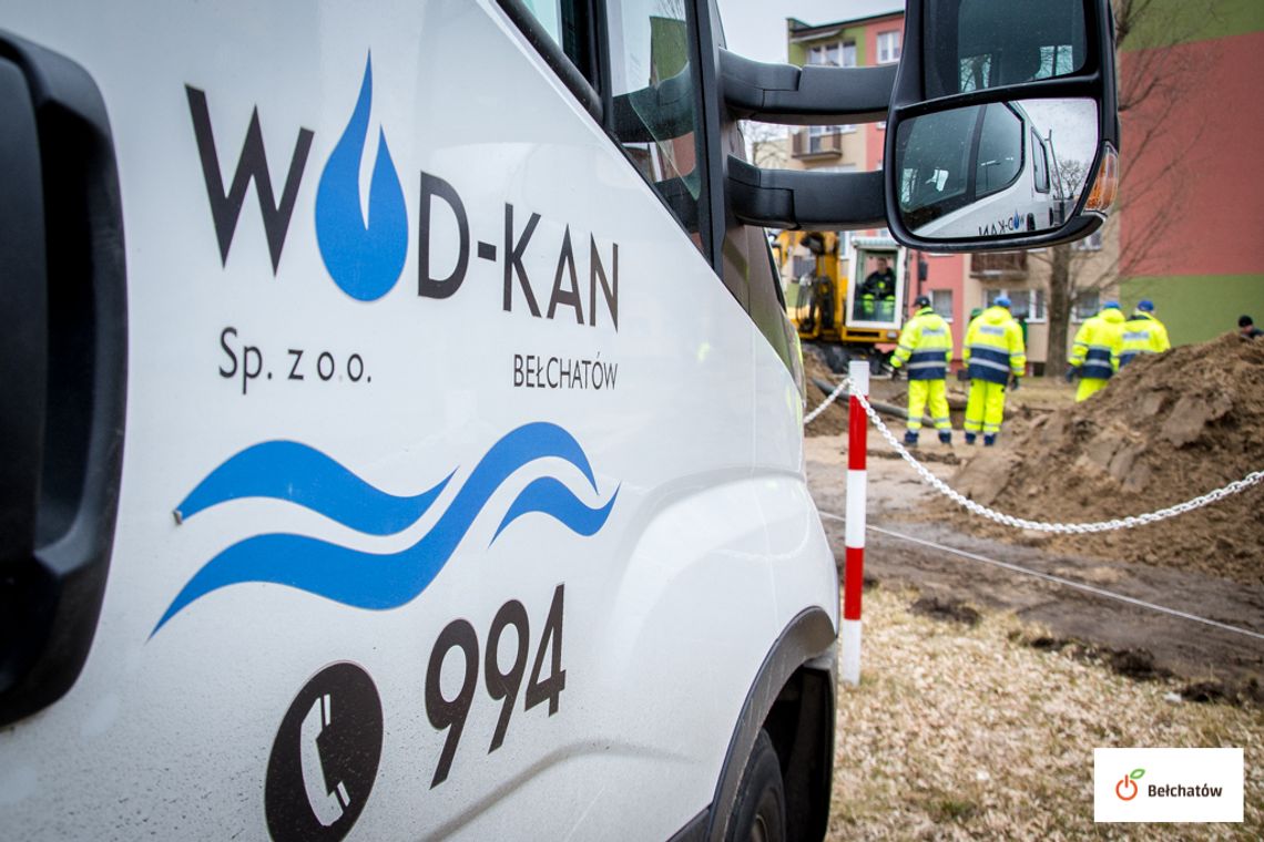 Awaria wodociągu w Bełchatowie. Na którym osiedlu mieszkańcy będą bez wody?