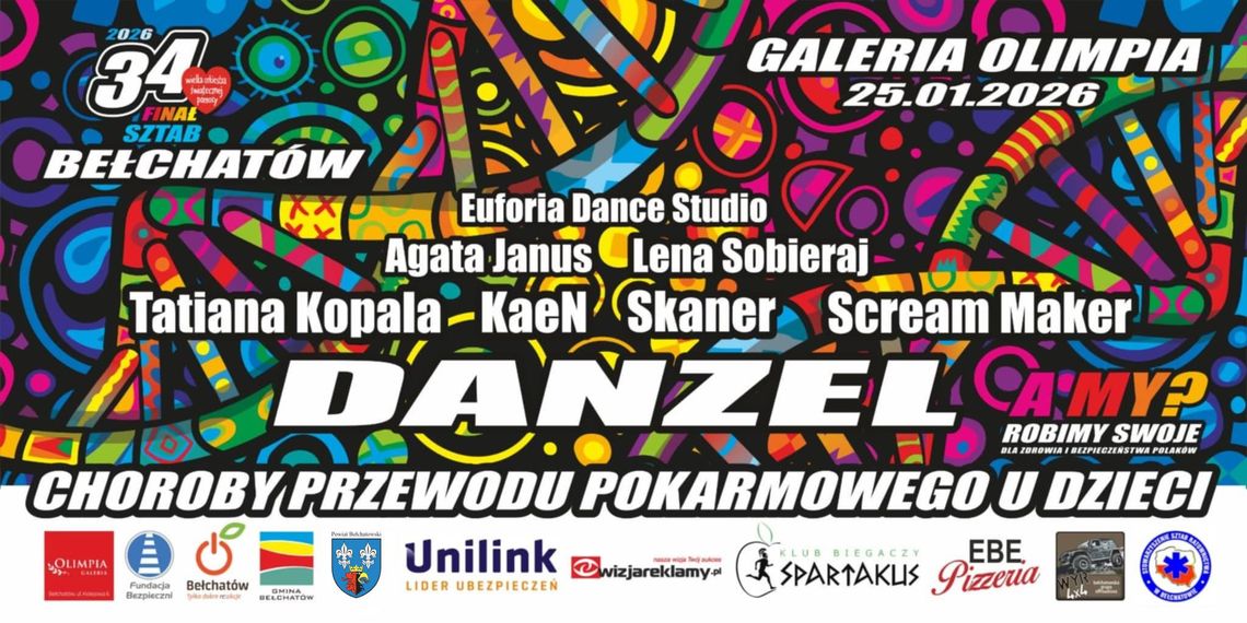 Bełchatów ponownie gra z WOŚP. Przed nami 34. finał pełen atrakcji Bełchatów ponownie gra z WOŚP. Przed nami 34. finał pełen atrakcji