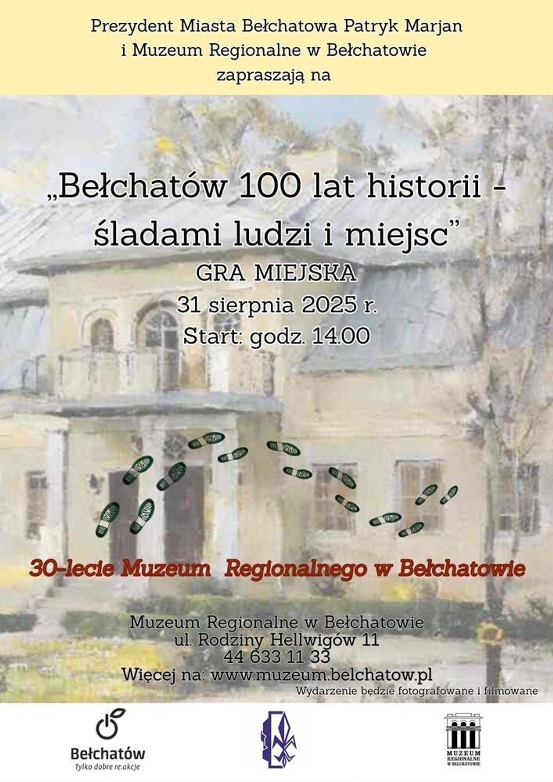 Bełchatów świętuje 100-lecie – gra miejska „Śladami ludzi i miejsc”