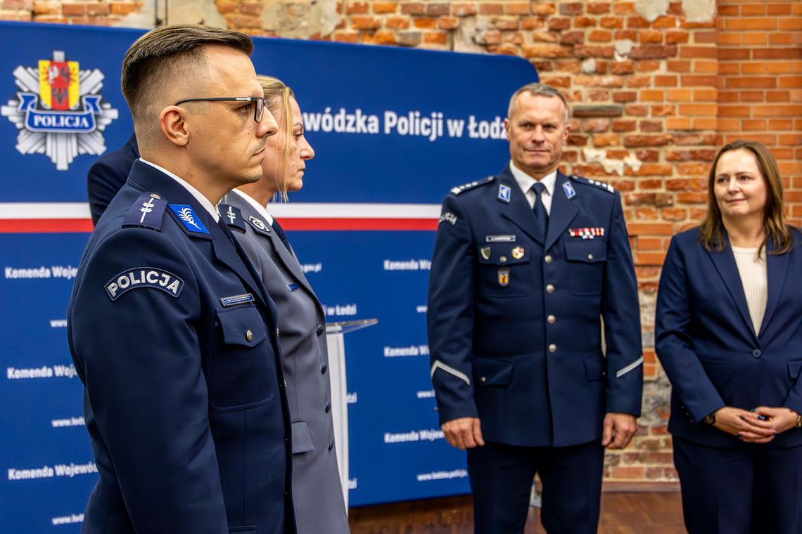 Bełchatowscy policjanci wyróżnieni przez Marszałka Województwa Łódzkiego