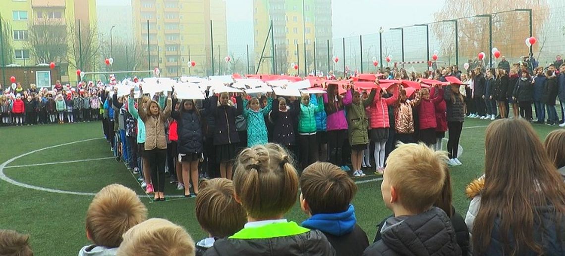Bełchatowska „Ósemka” włączyła się w obchody Święta Niepodległości