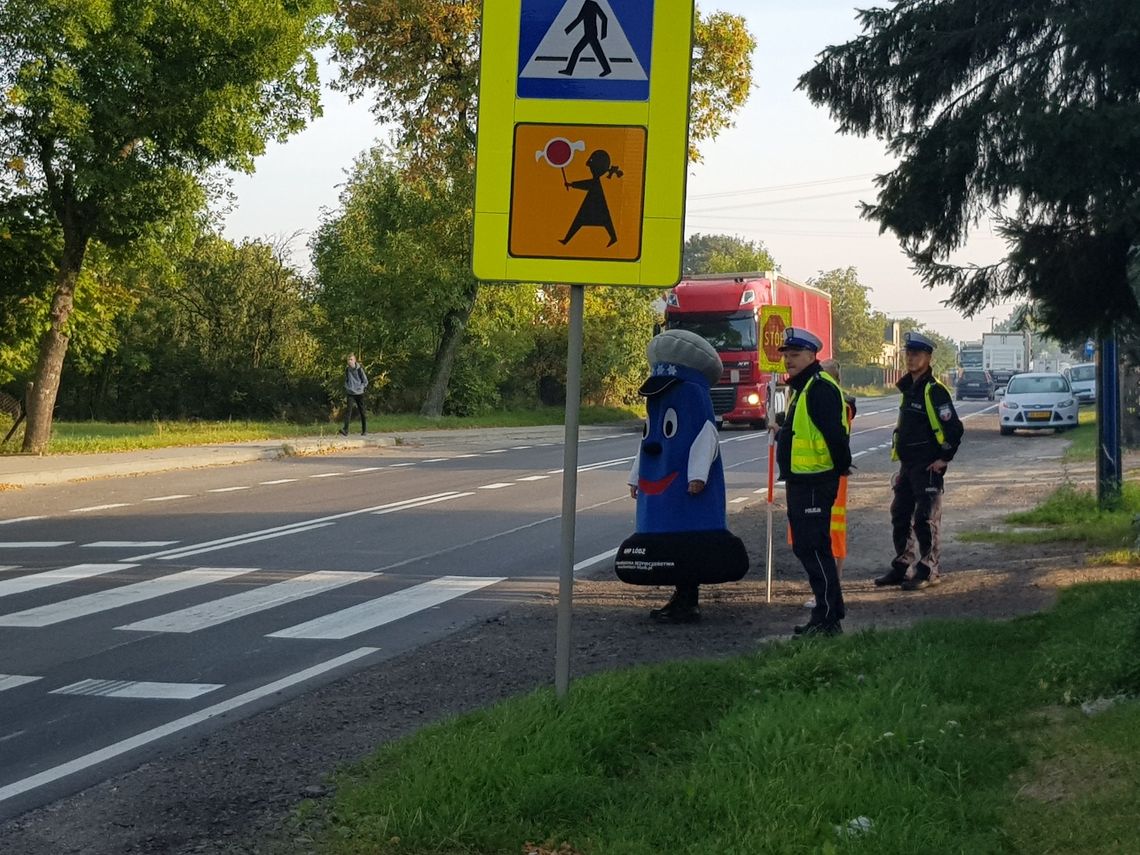 Bezpieczna droga do szkoły akcja Magistratu i Policji- (miasto Radomsko)