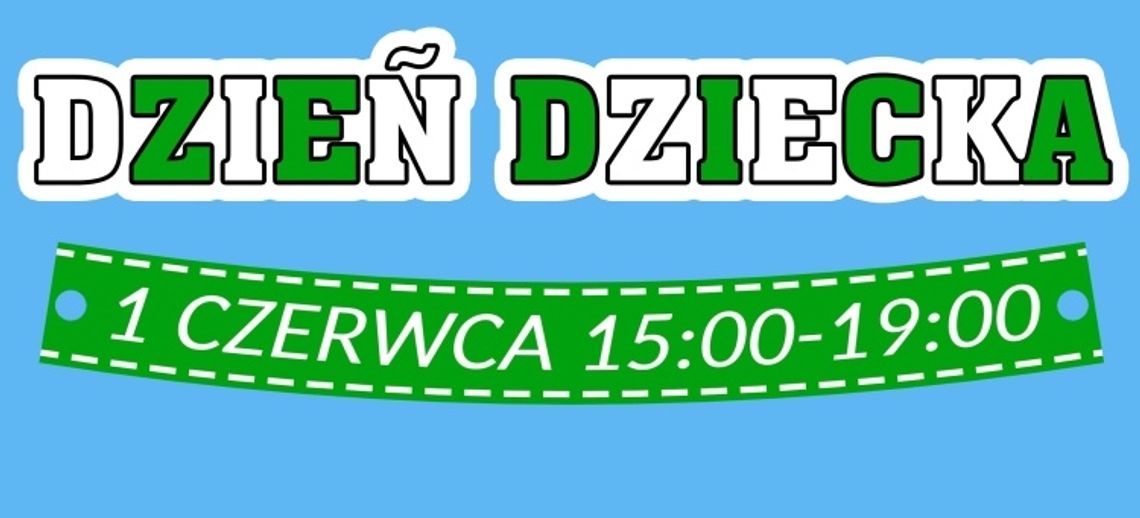 Biało-zielono-czarny Dzień Dziecka Biało-zielono-czarny Dzień Dziecka