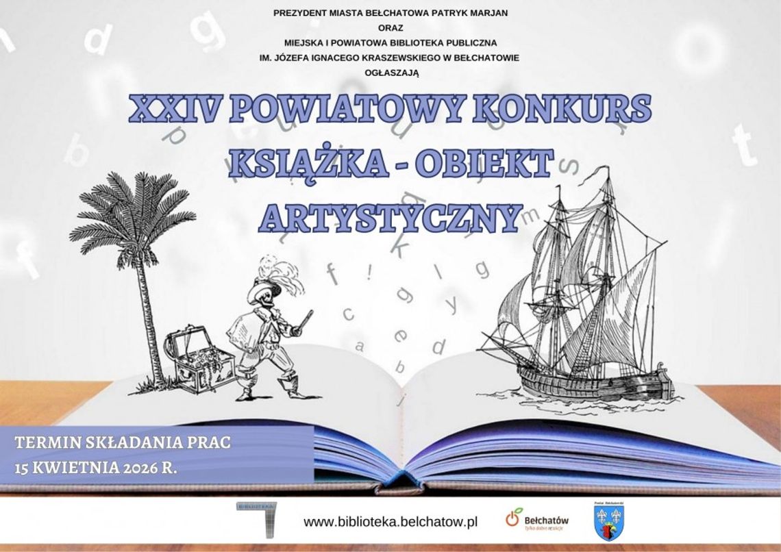 Dwa konkursy plastyczne dla uczniów w Bełchatowie. Biblioteka zaprasza do udziału