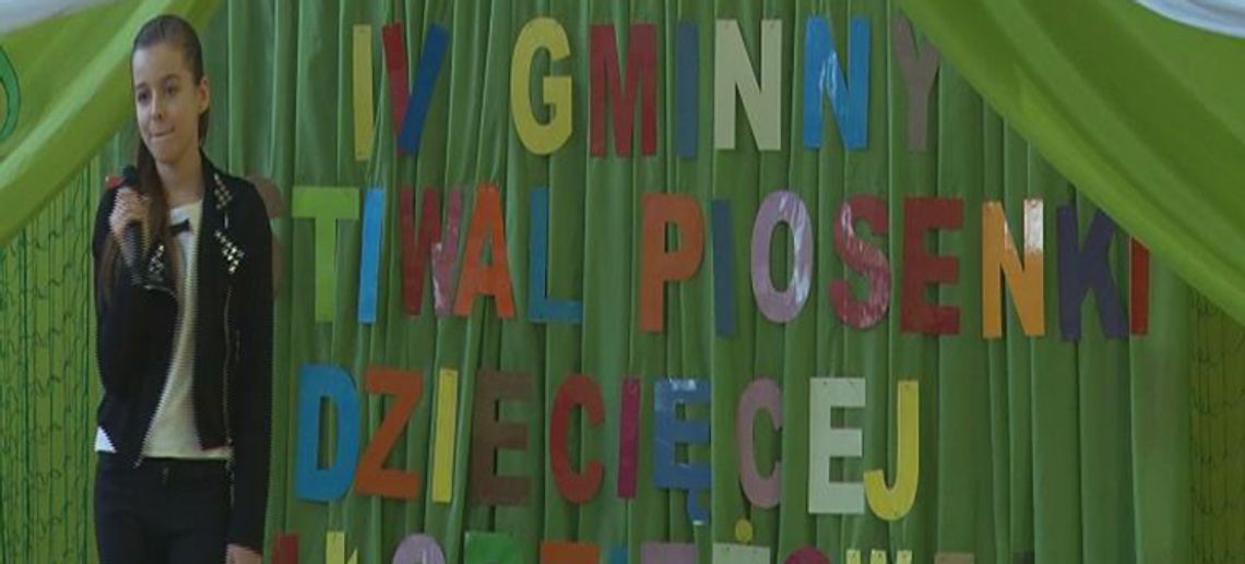 Gminny Festiwal Piosenki Dziecięcej i Młodzieżowej