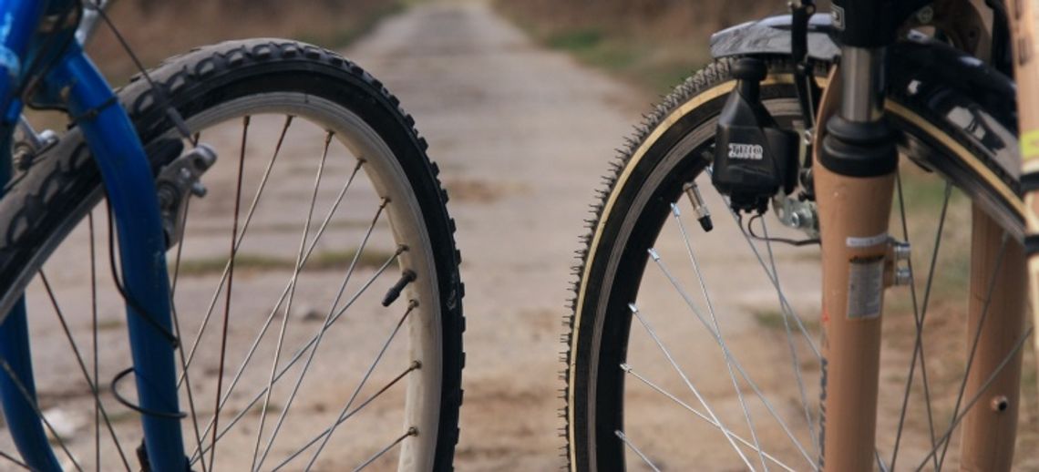 Groźne zderzenie rowerzystów Groźne zderzenie rowerzystów