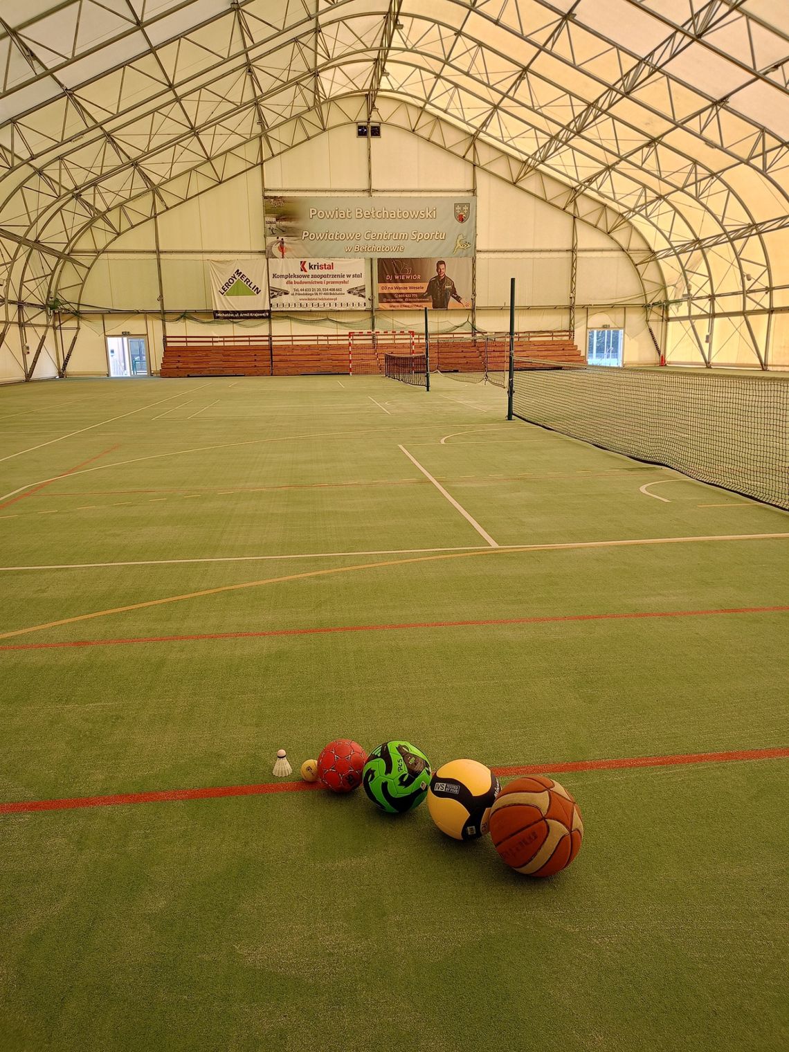Hala namiotowa w PCS zaprasza na sportowe aktywności