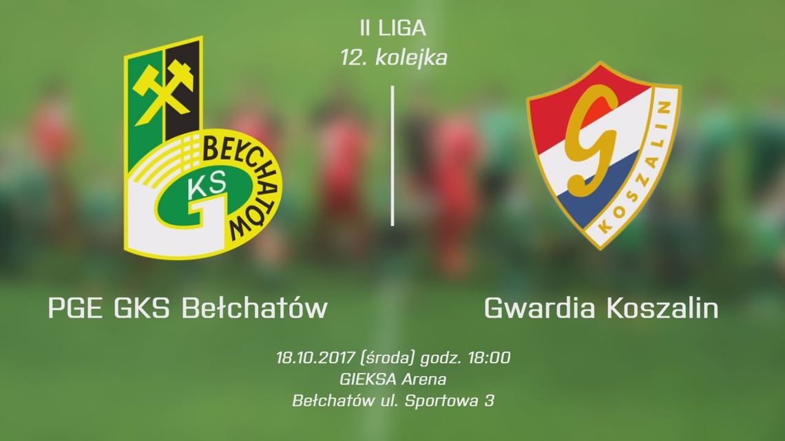 II liga: PGE GKS Bełchatów – Gwardia Koszalin (2:2): zobacz skrót