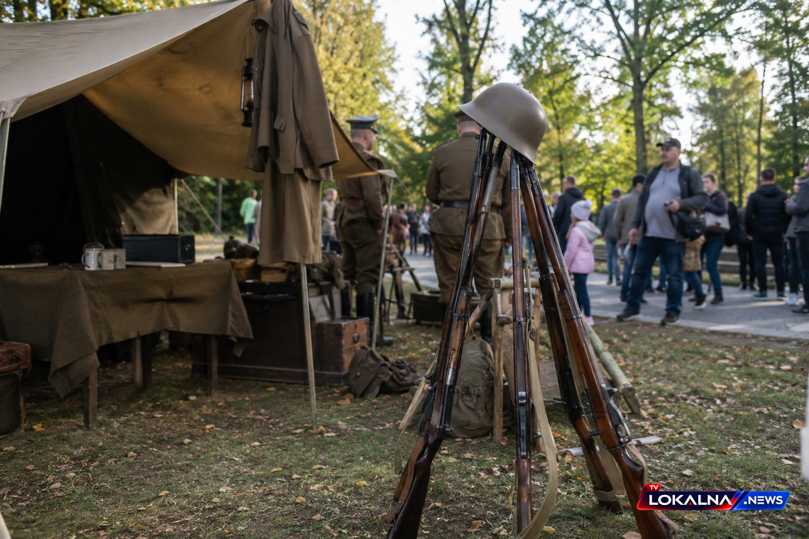 „Kadry Historii” w Bełchatowie. Wieczór z historią, wojskowością i kinem plenerowym