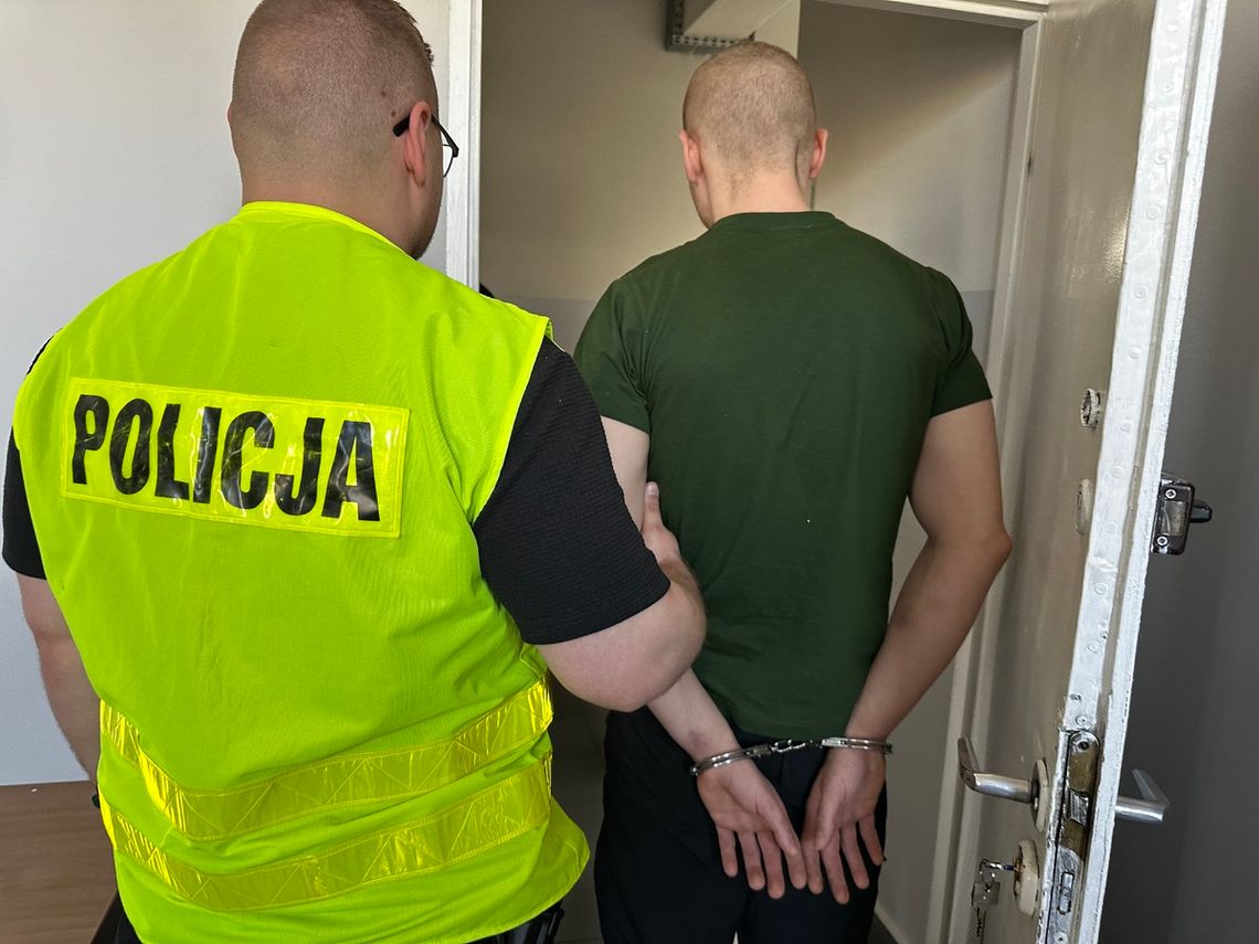 Kilka dni wolności i kolejne przestępstwa. 25-latek zatrzymany przez policję