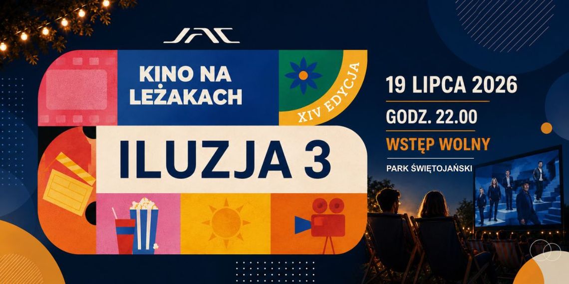 Kino na Leżakach powraca do Radomska. Już 19 lipca plenerowy seans filmu „Iluzja 3” Kino na Leżakach powraca do Radomska. Już 19 lipca plenerowy seans filmu „Iluzja 3”