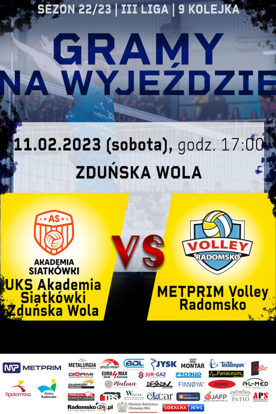 METPRIM Volley Radomsko zawalczy ma wyjeździe z UKS As Zduńska Wola