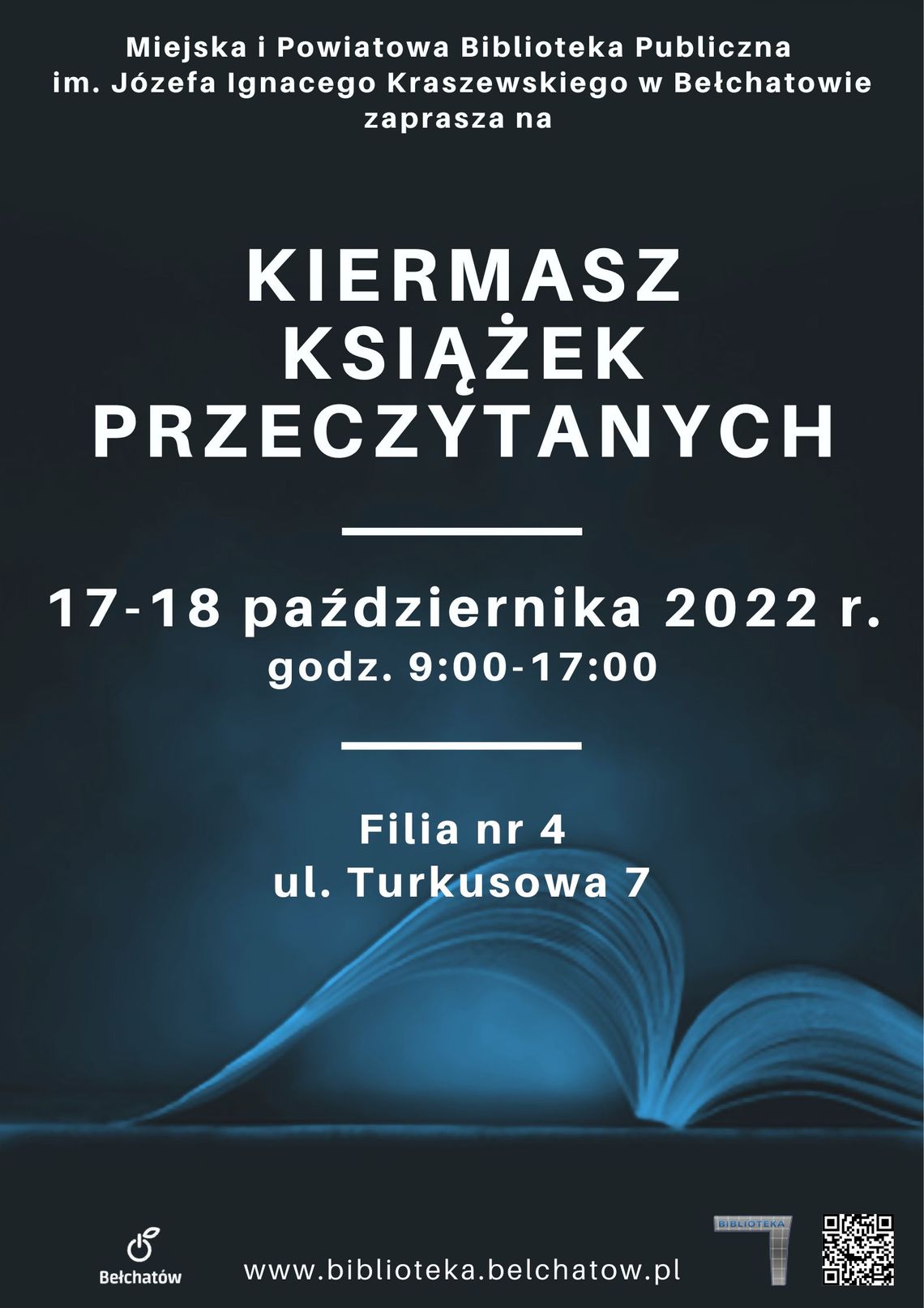 MiPBP w Bełchatowie zaprasza na Kiermasz książek przeczytanych