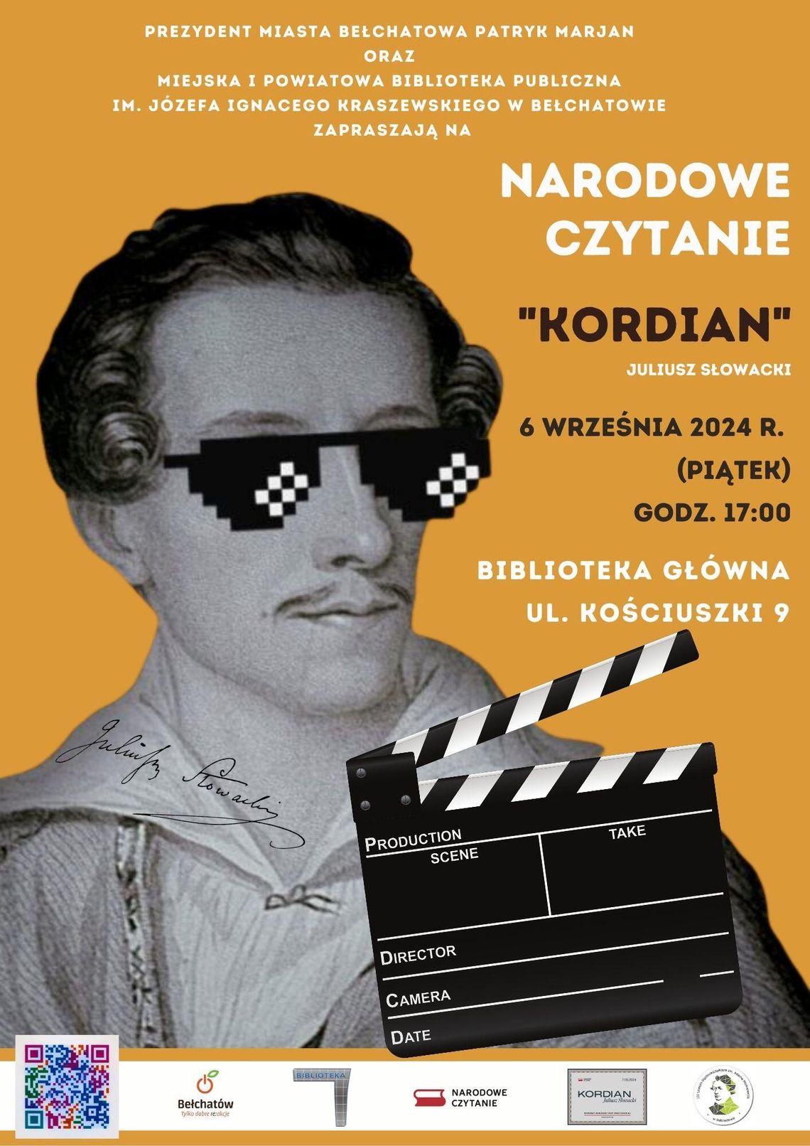 Narodowe Czytanie „Kordiana” w Bełchatowie