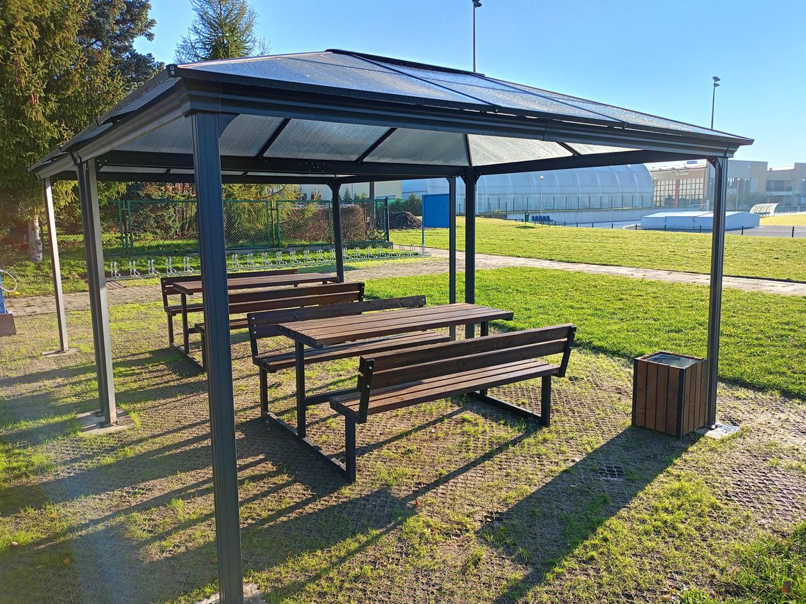 Nowe udogodnienia dla rowerzystów przy Powiatowym Centrum Sportu w Bełchatowie