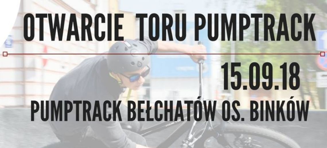 Odliczanie dni do otwarcia pumptracku!
