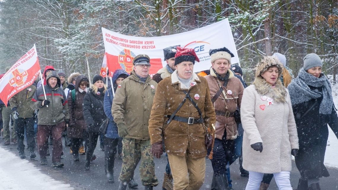 Odsłonięcie pomnika i marsz na rocznicę powstania