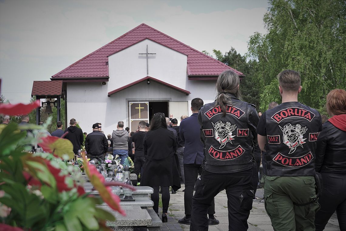 Ostanie pożegnanie motocyklisty Adama Zagalskiego