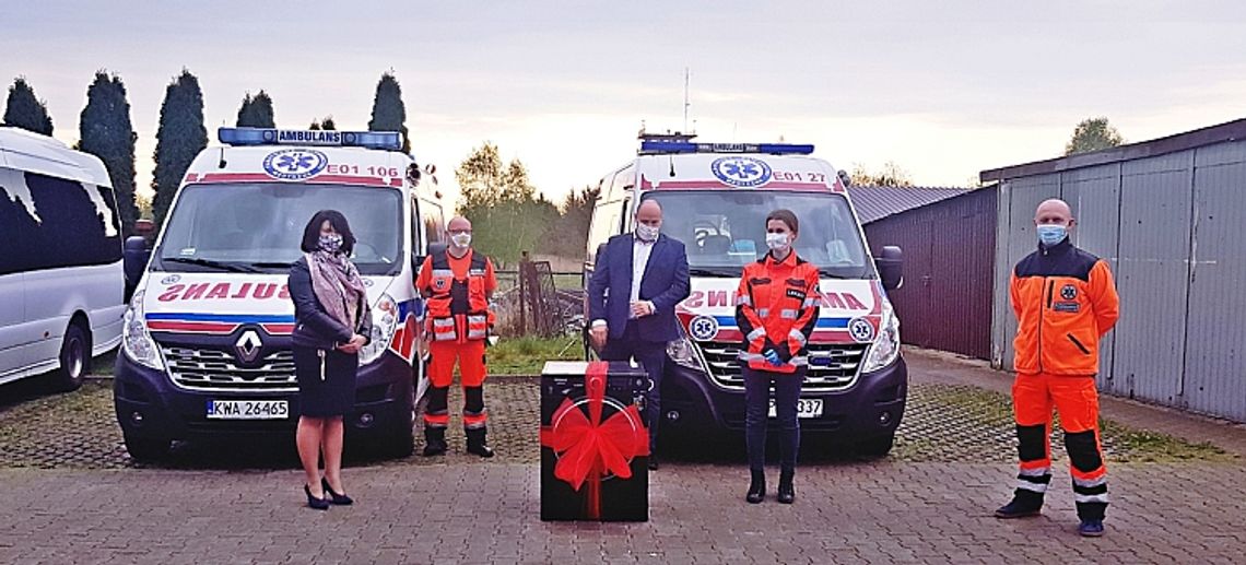 Pralkosuszarka dla bełchatowskich ratowników