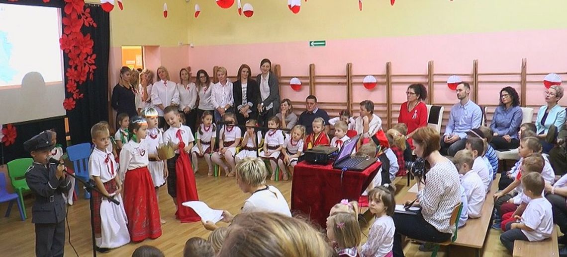 Przedszkolaki uczciły Święto Niepodległości