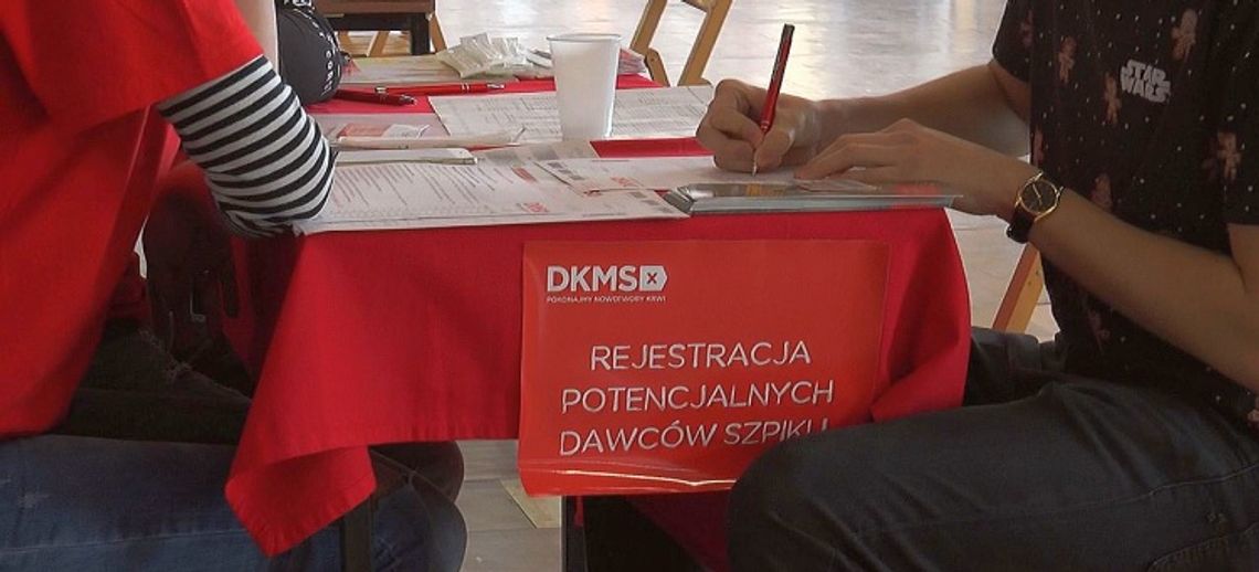 Rejestracja dawców w bazie DKMS w ZSP nr 3