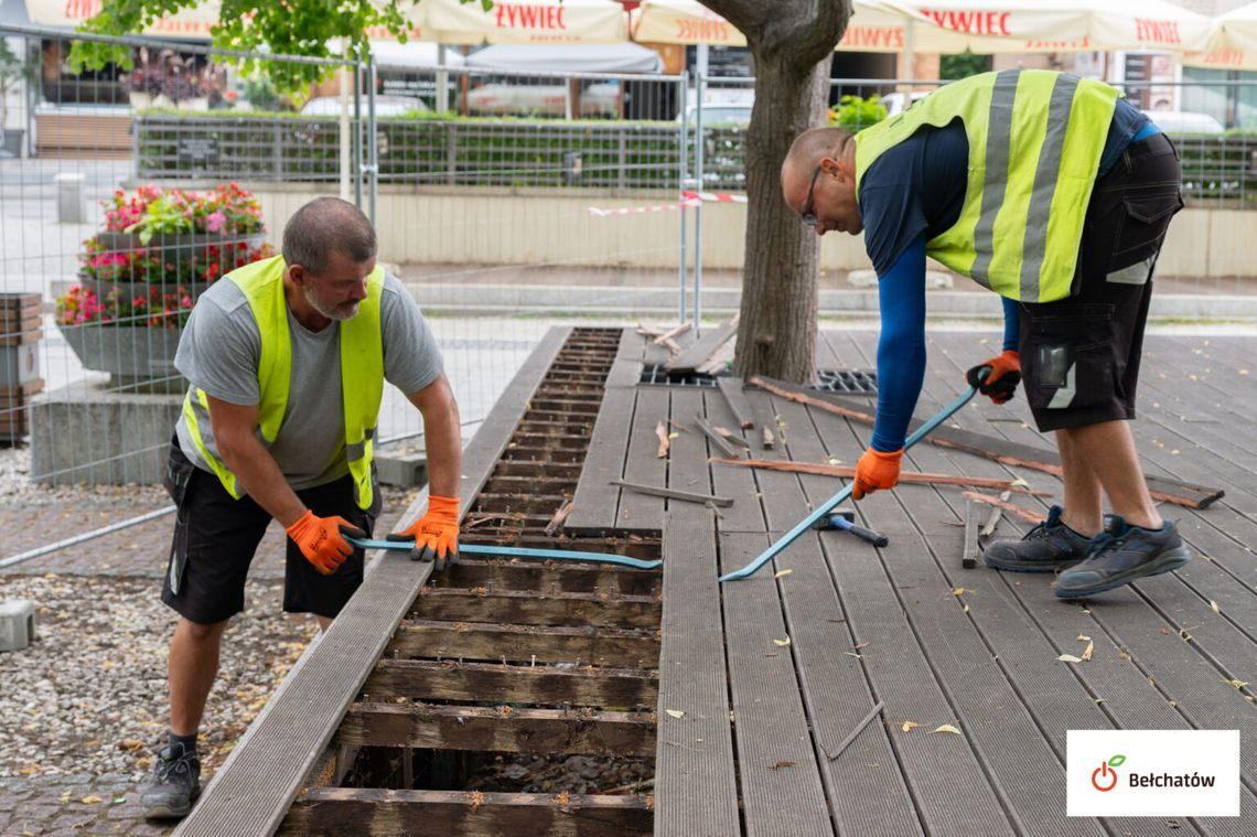 Ryszyła przebudowa Placu Narutowicza. Centrum Bełchatowa zyska nową, zieloną przestrzeń. Ryszyła przebudowa Placu Narutowicza. Centrum Bełchatowa zyska nową, zieloną przestrzeń.
