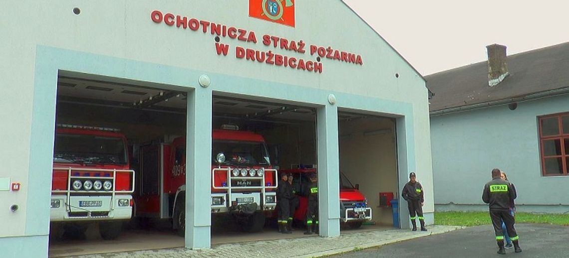 Skradziony sprzęt w OSP Drużbice Skradziony sprzęt w OSP Drużbice