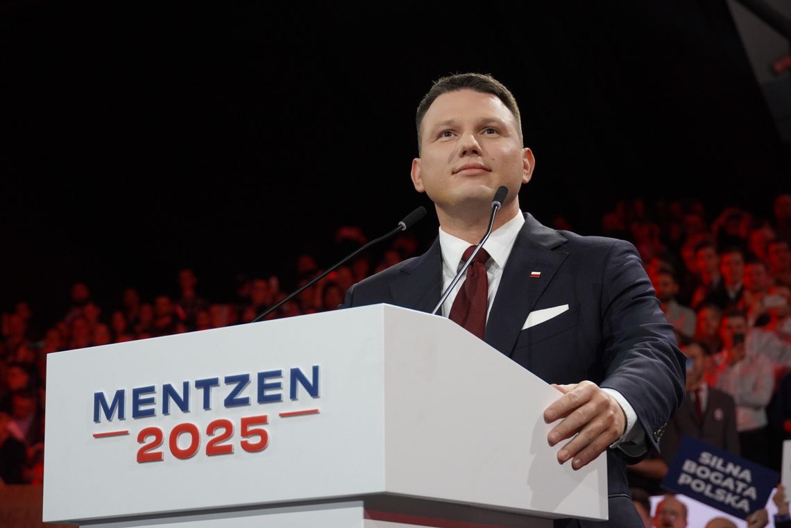 Sławomir Mentzen kandydat na prezydenta RP odwiedził Bełchatów