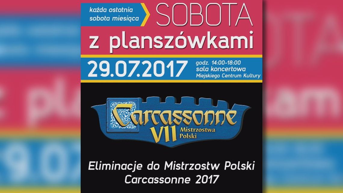 „Sobota z planszówkami” i eliminacje do Mistrzostw Polski