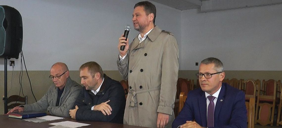Spotkanie wójta Ładziaka z mieszkańcami gminy Bełchatów