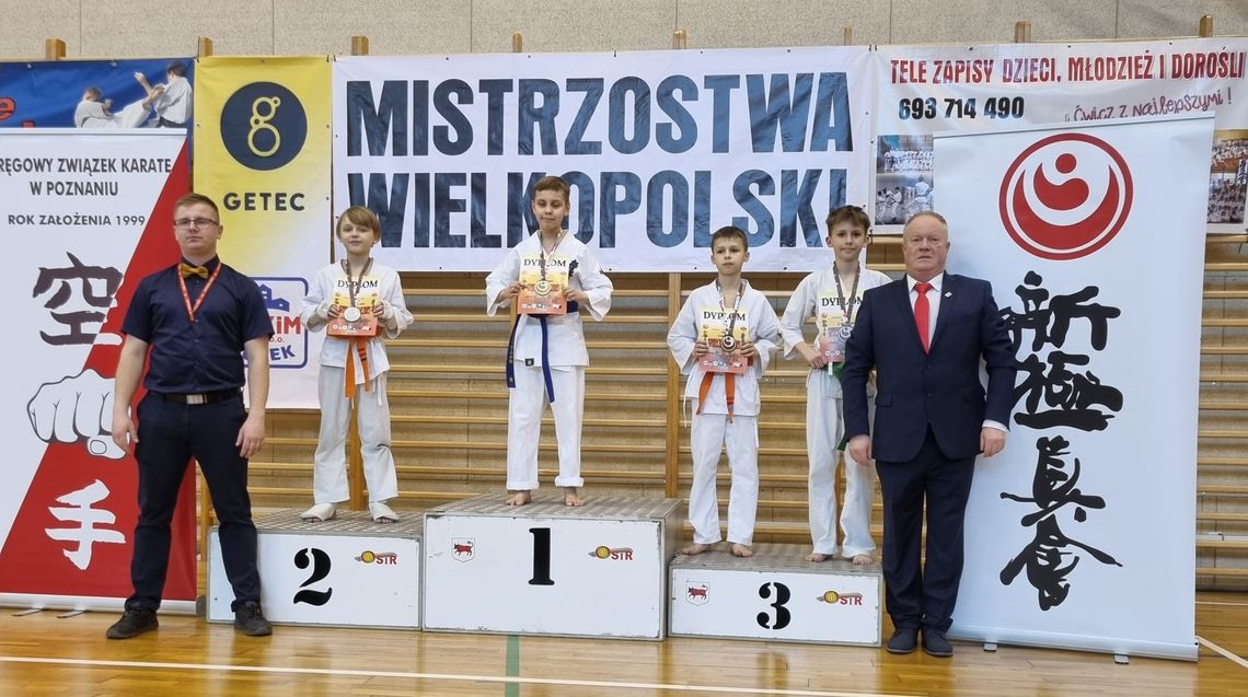 Sukcesy zawodników  Klubu Karate Randori na Mistrzostwach Wielkopolski Karate Shinkyokushin Turek